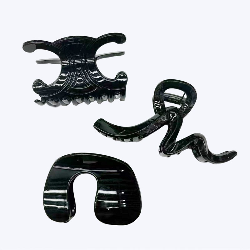 Black Decorative Hair Pins